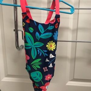 Nearly New Mini Boden suit 2-3